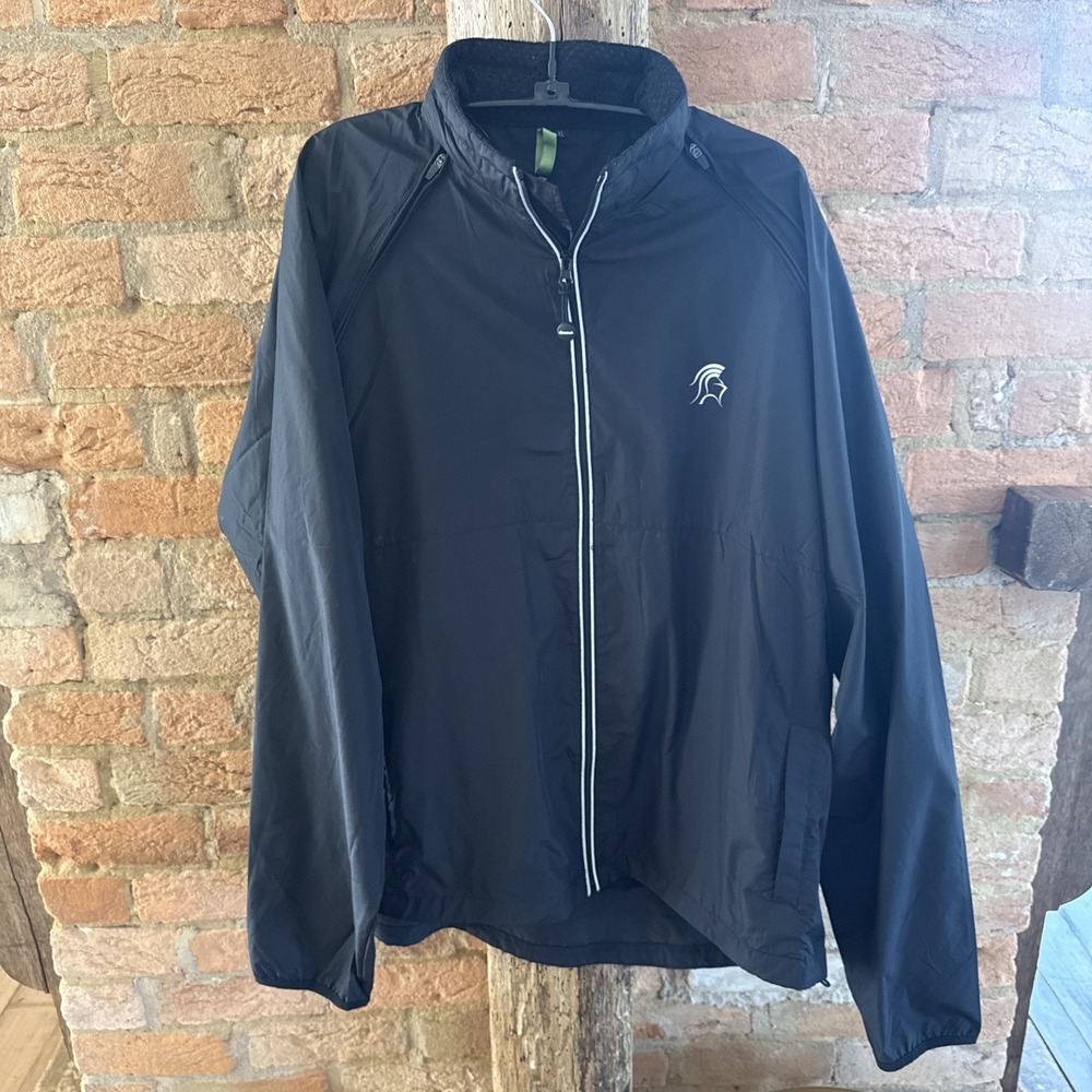 Abacus Mens Gary Player Collection Jacket XL Black Golf Windbreaker
